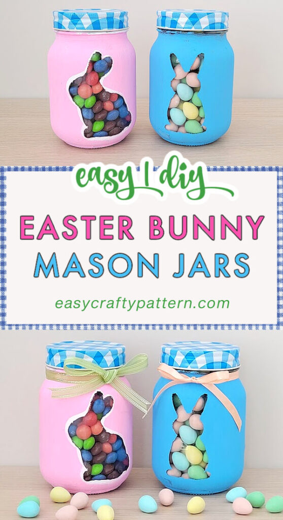 Easter Bunny Jars.