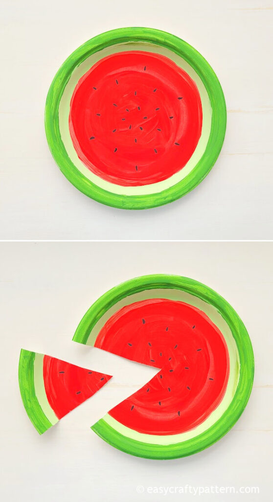 Paper watermelon.